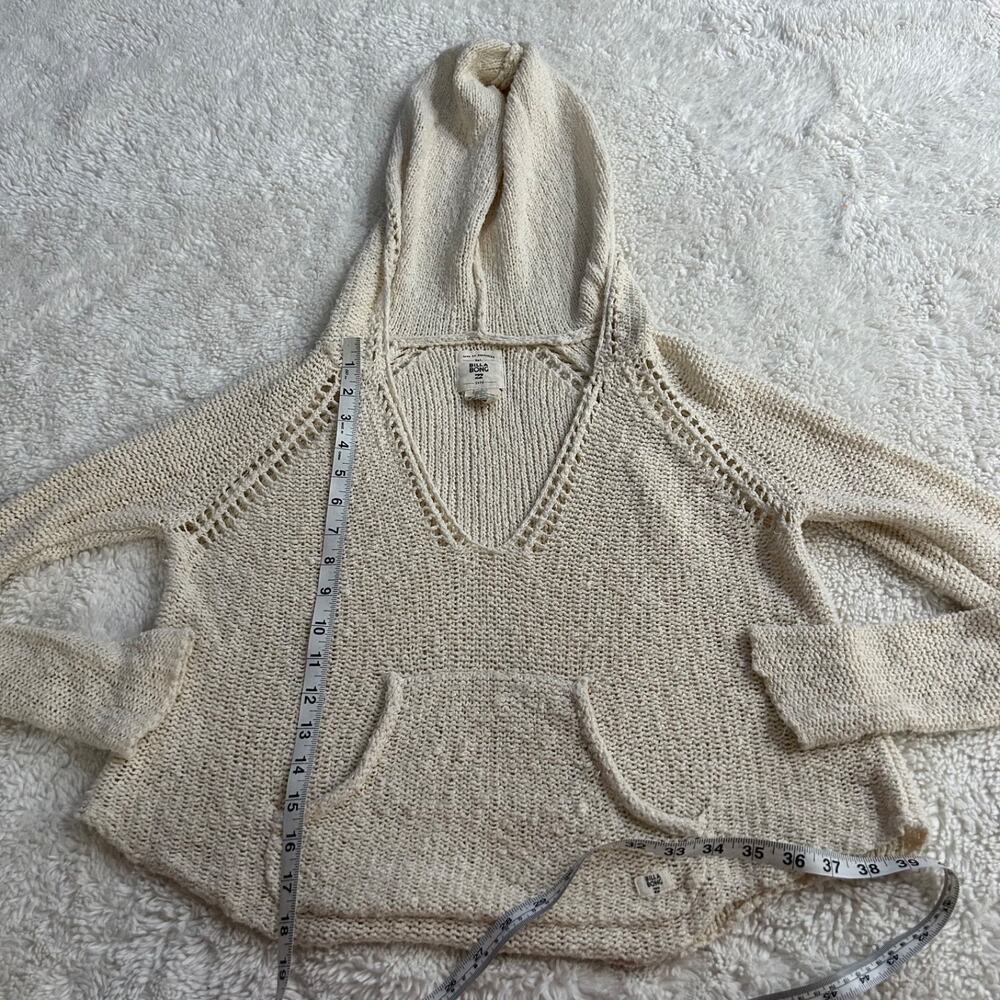 Billabong Womens Cream Crochet Soft Boho Indie Resort Core Sz S Cotton Summer - Picture 5 of 6